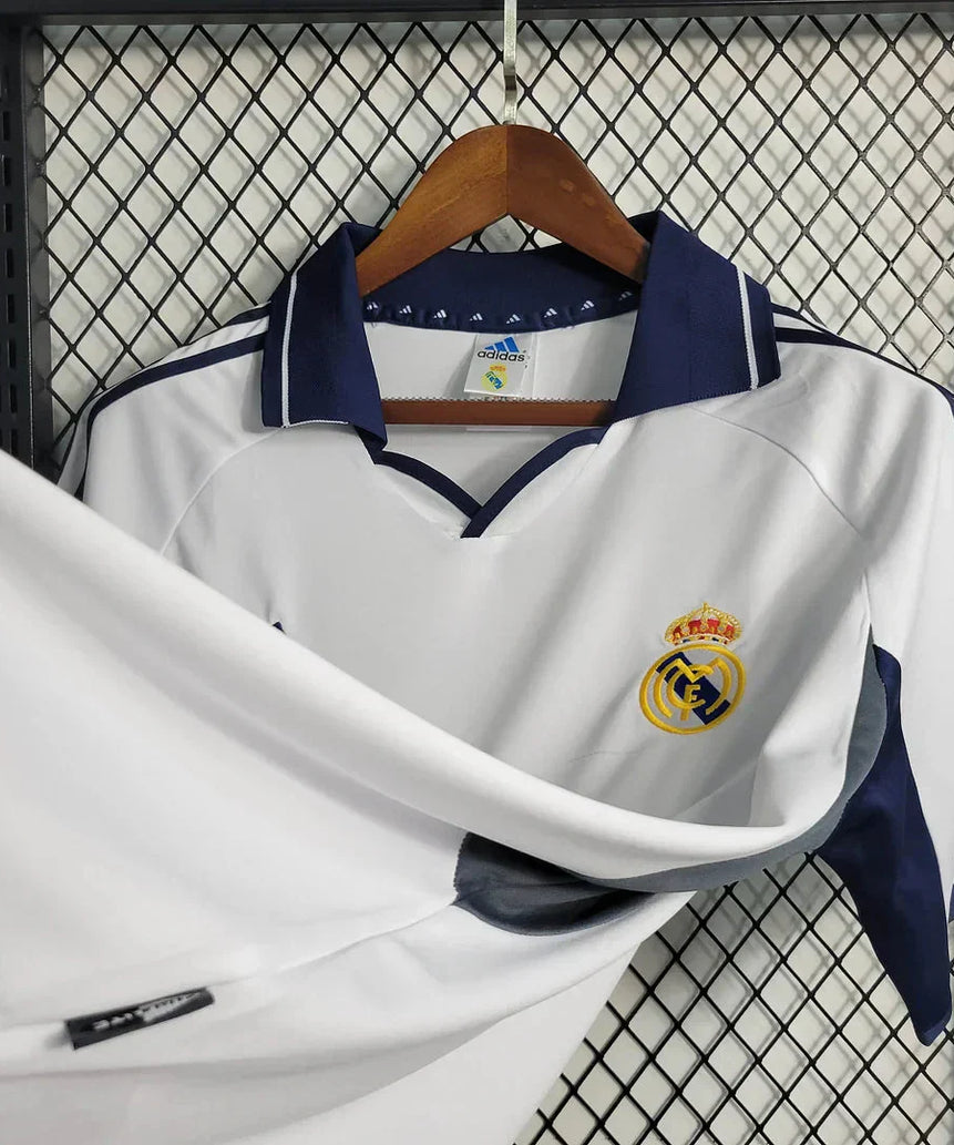 2000/2001 Retro Real Madrid Home Football Shirt 1:1 Thai Quality