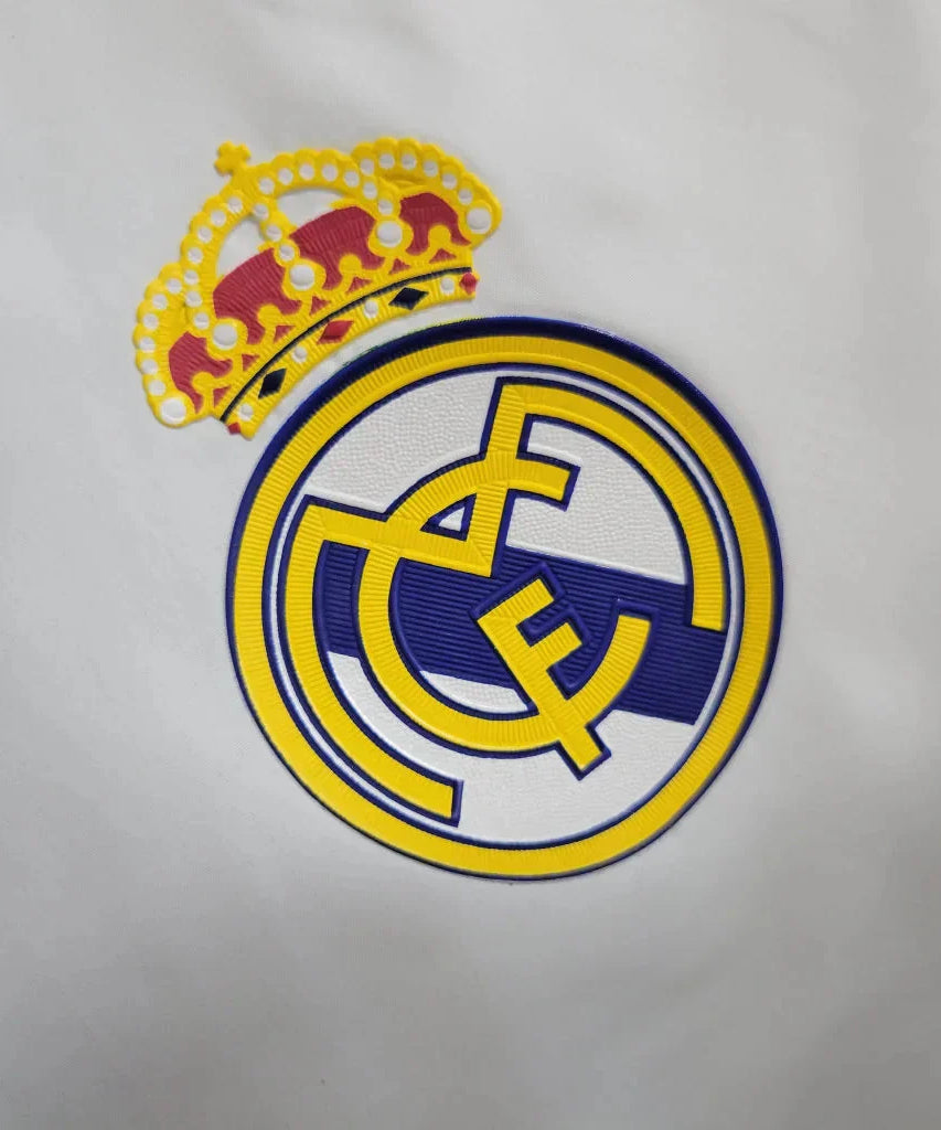 2023/2024 Real Madrid Windbreaker White Blue Soccer Jersey