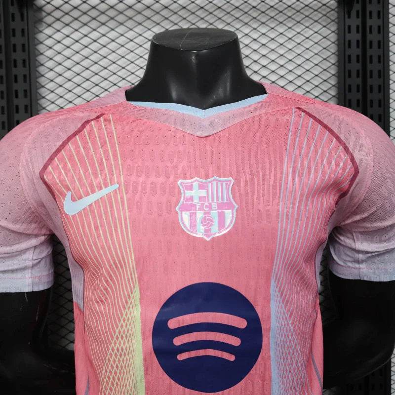 2025/2026 Player Version FC Barcelona Pink Special Edition Football Shirt - Jerso