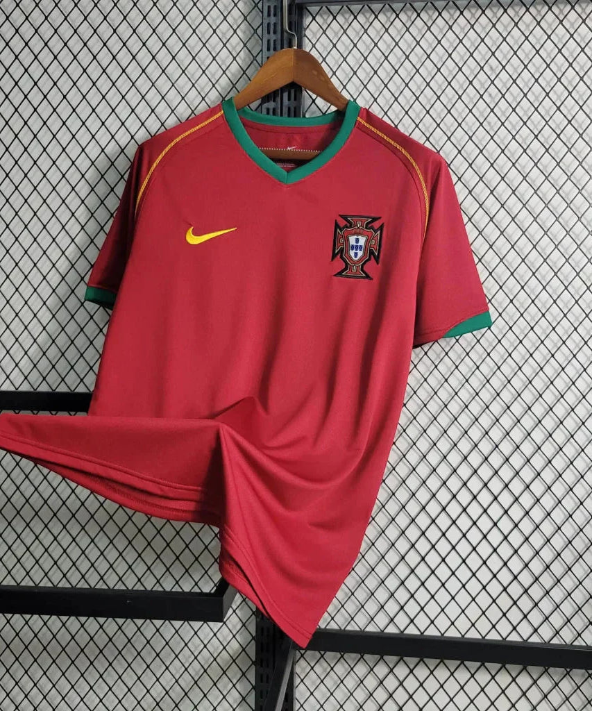 2006 Retro Portugal Home Football Shirt