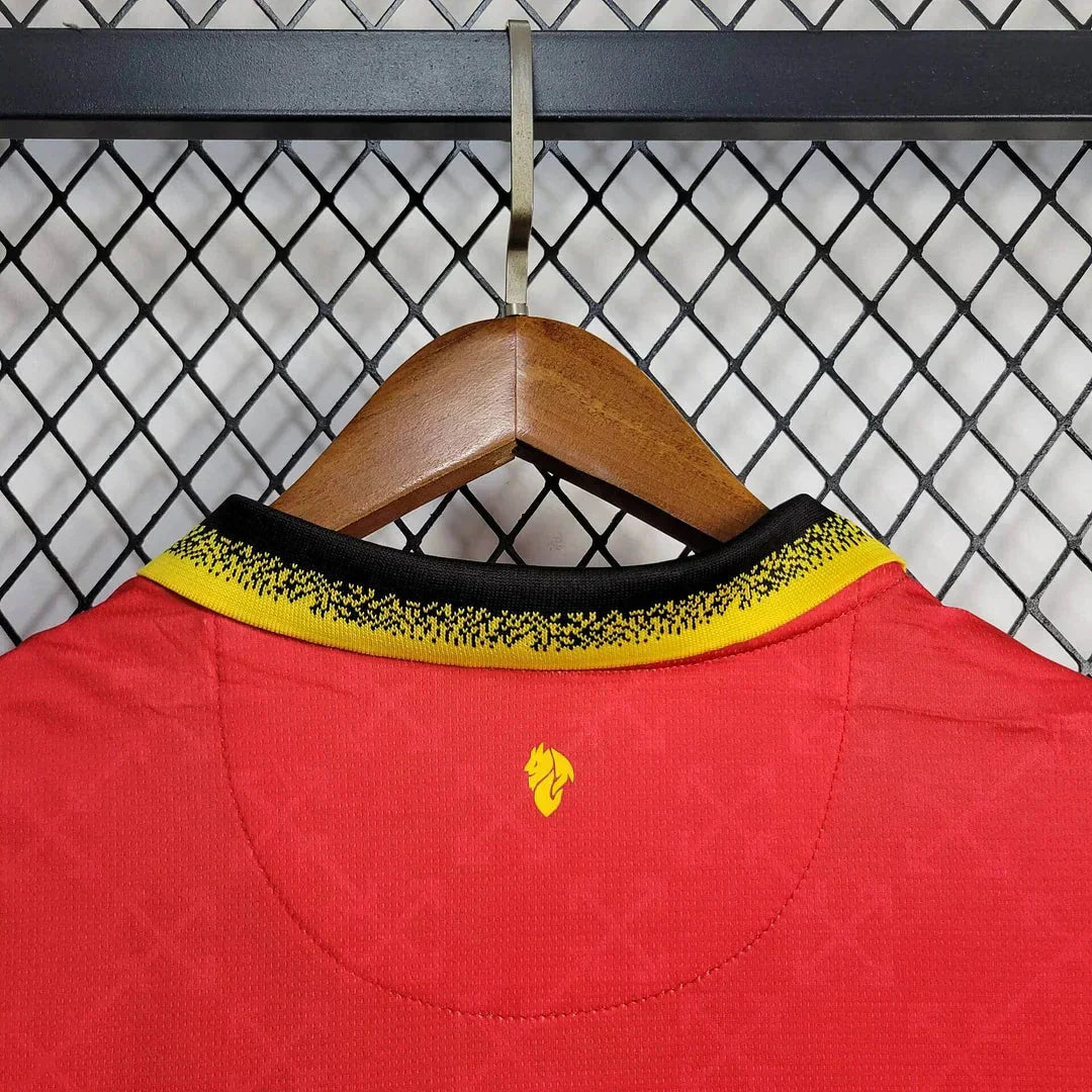 2024/2025 AC Milan x OFF-WHITE Red Football Shirt