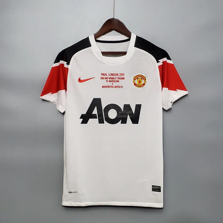 Man United 2011 Final London Retro Kit Football Jersey