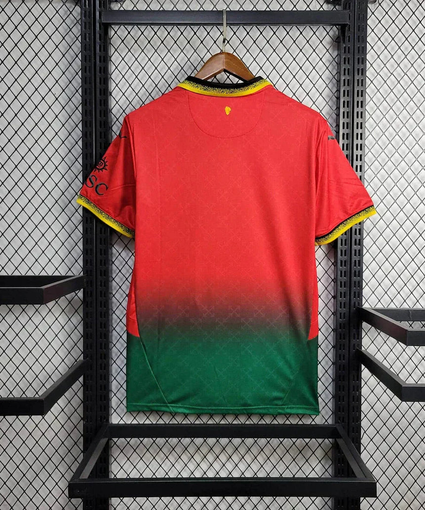 2024/2025 AC Milan x OFF-WHITE Red Football Shirt