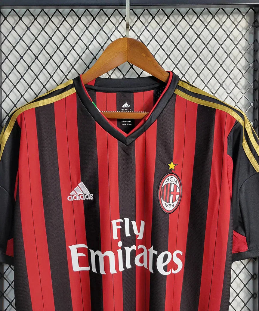 2013/2014 Retro AC Milan Home Football Shirt 1:1 Thai Quality