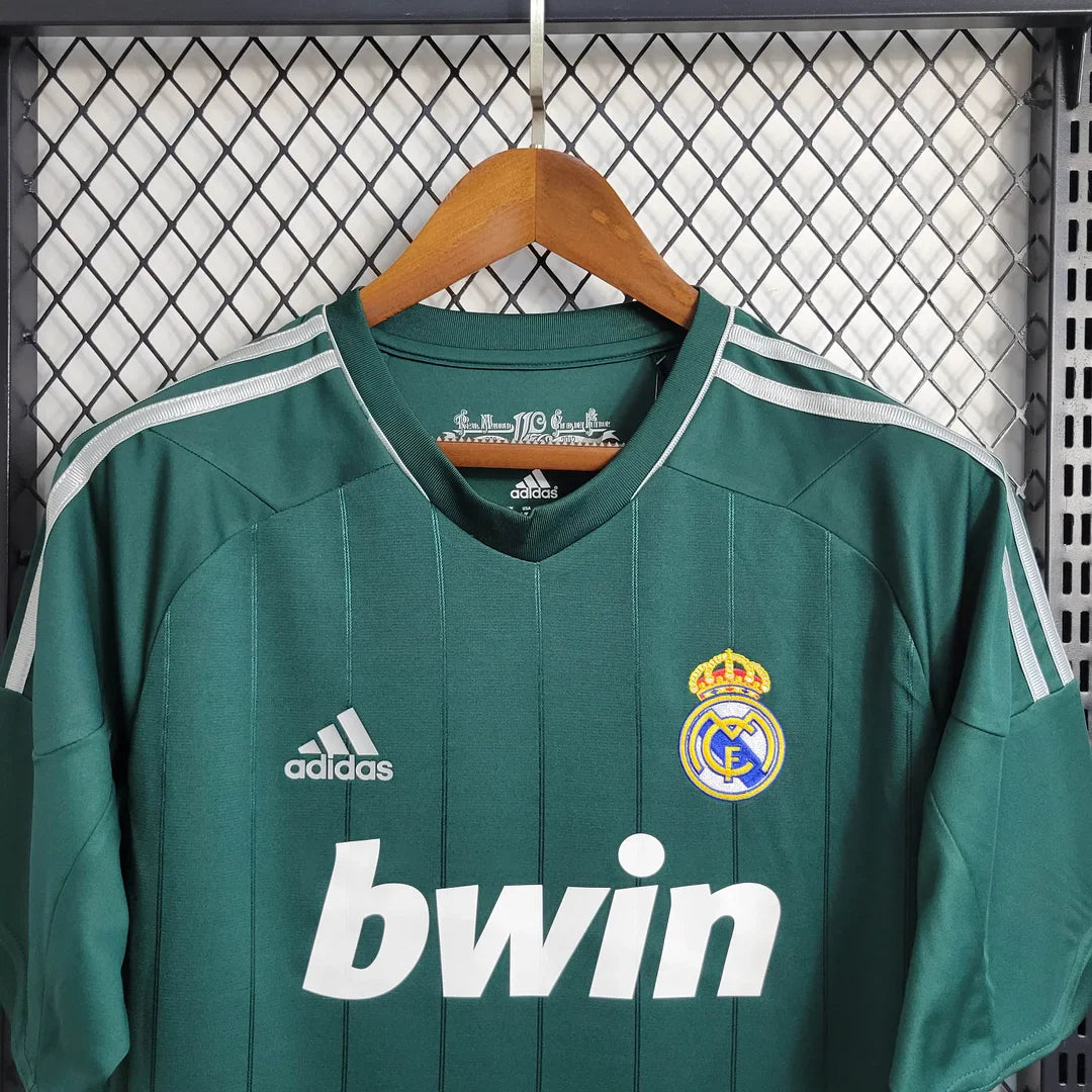 Real Madrid 12-13 Third Kit - Retro Half Sleeve Football Jersey