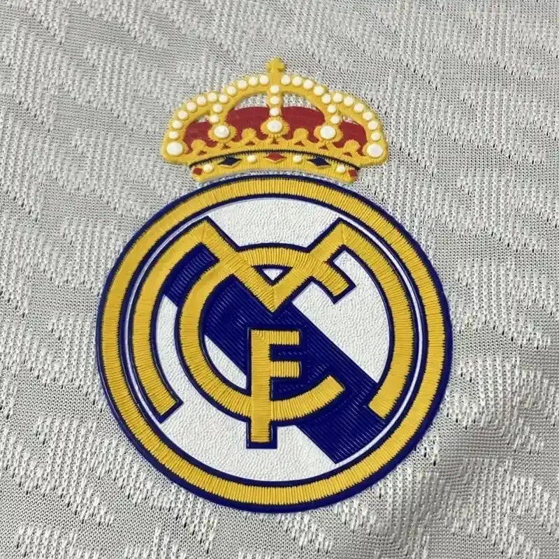 2024/2025 Long Sleeve Real Madrid Home Football Shirt 1:1 Thai Quality