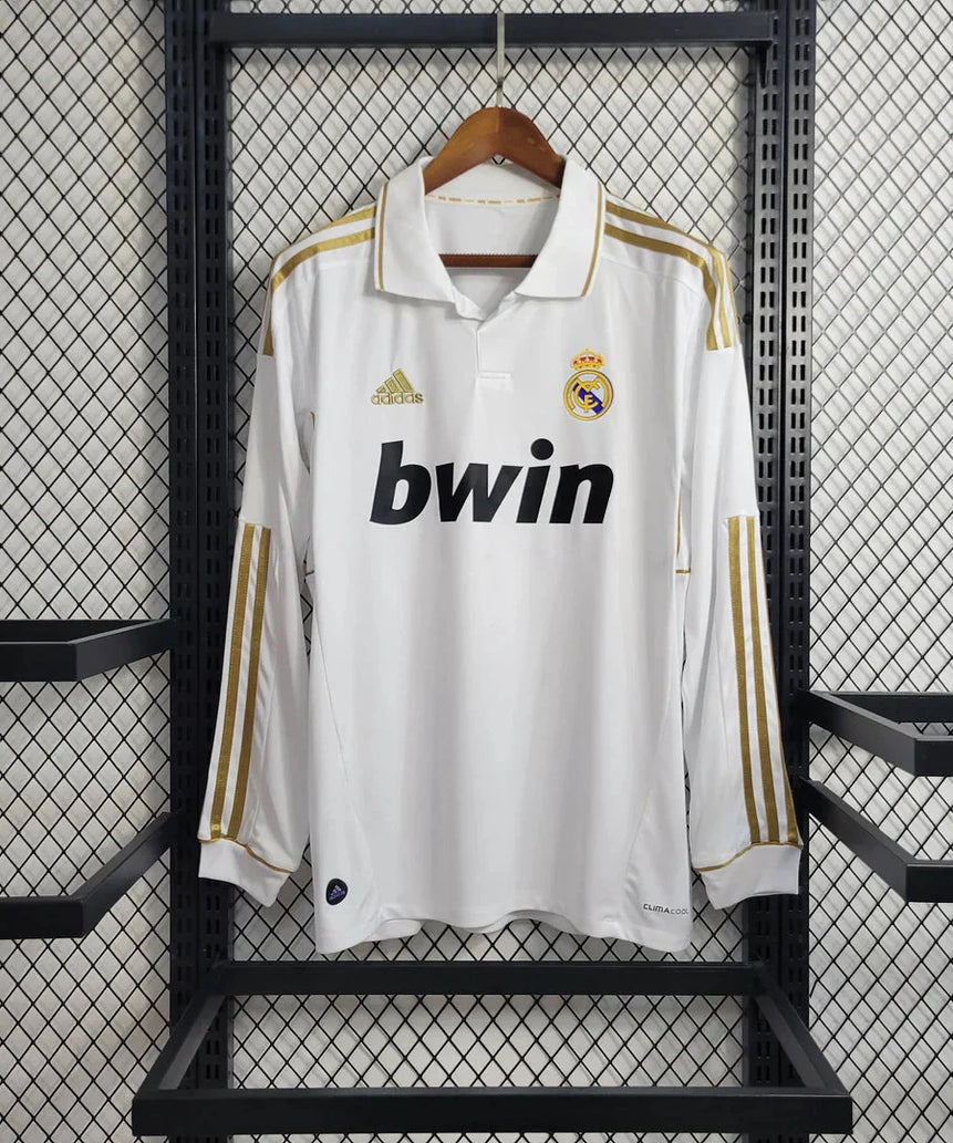 2011/2012 Retro Long Sleeve Real Madrid Home
