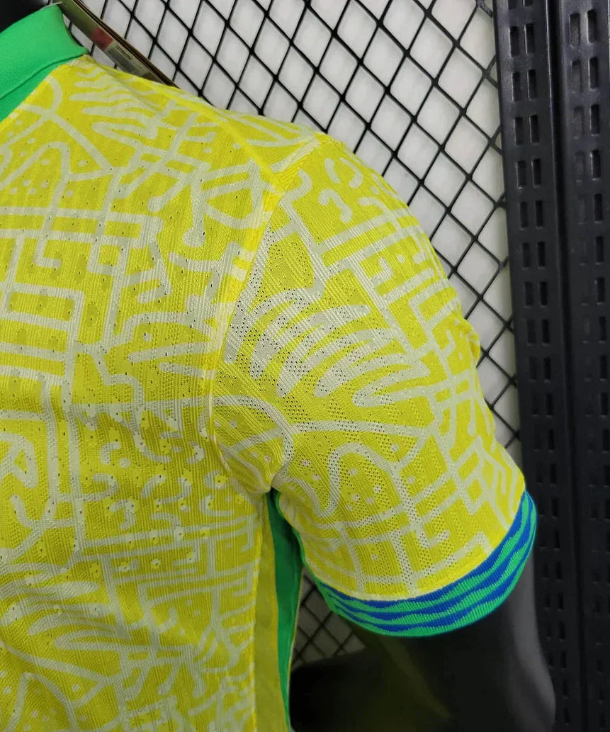 2024 Brazil Home Soccer Jersey - Player Version