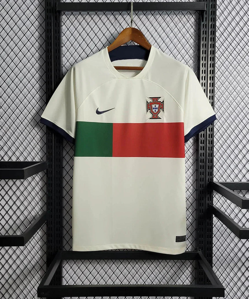 2022 FIFA World Cup Portugal Away Football Shirt