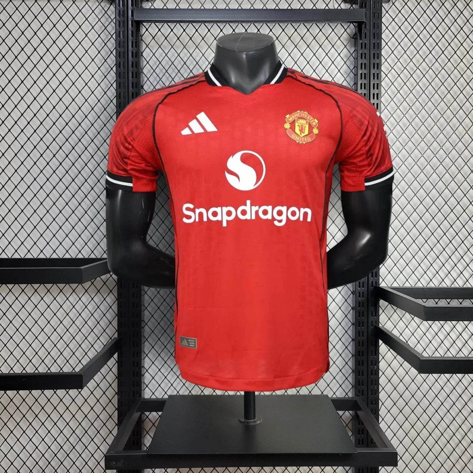2025/2026 Player Version Manchester United Home Football Shirt - Jerso