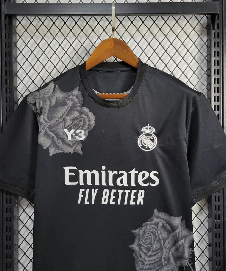 2024/2025 Real Madrid Y-3 Special Edition Black Football Shirt