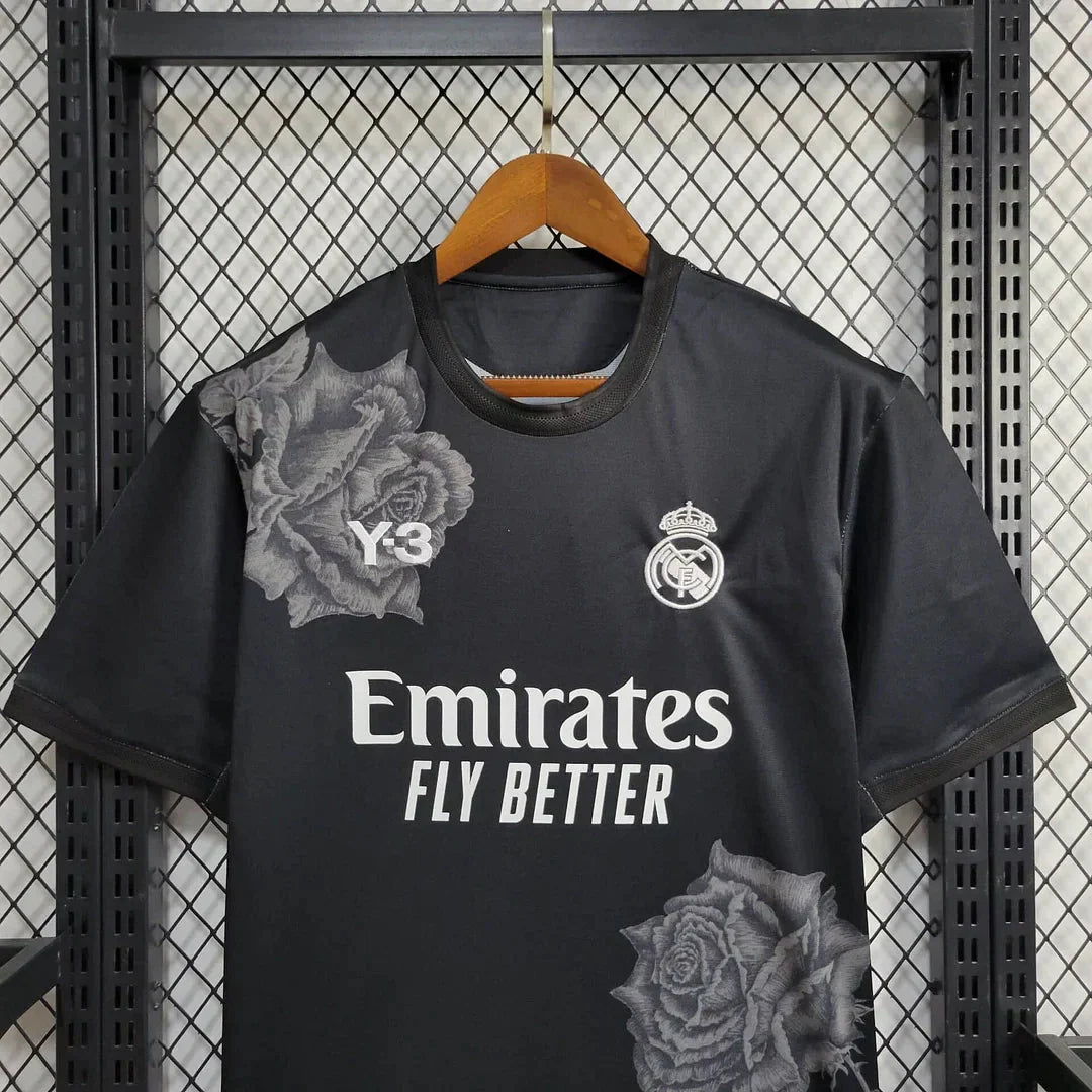 2024/2025 Real Madrid Y-3 Special Edition Black Football Shirt