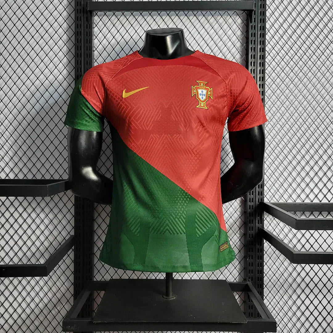 2022 FIFA World Cup Portugal Home Football Shirt - Player Version