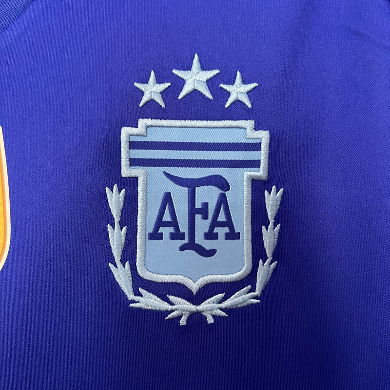 Argentina Away Kit 24/25 Fan Version Football Jersey