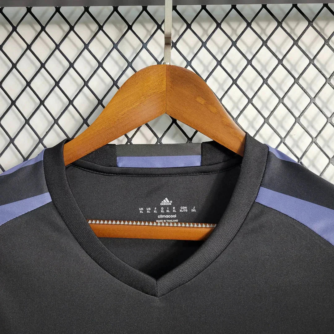 2016/2017 Retro Long Sleeve Real Madrid Third Away Football Shirt 1:1 Thai Quality