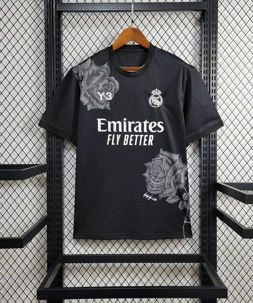 2024/2025 Real Madrid Y-3 Special Edition Black Football Shirt