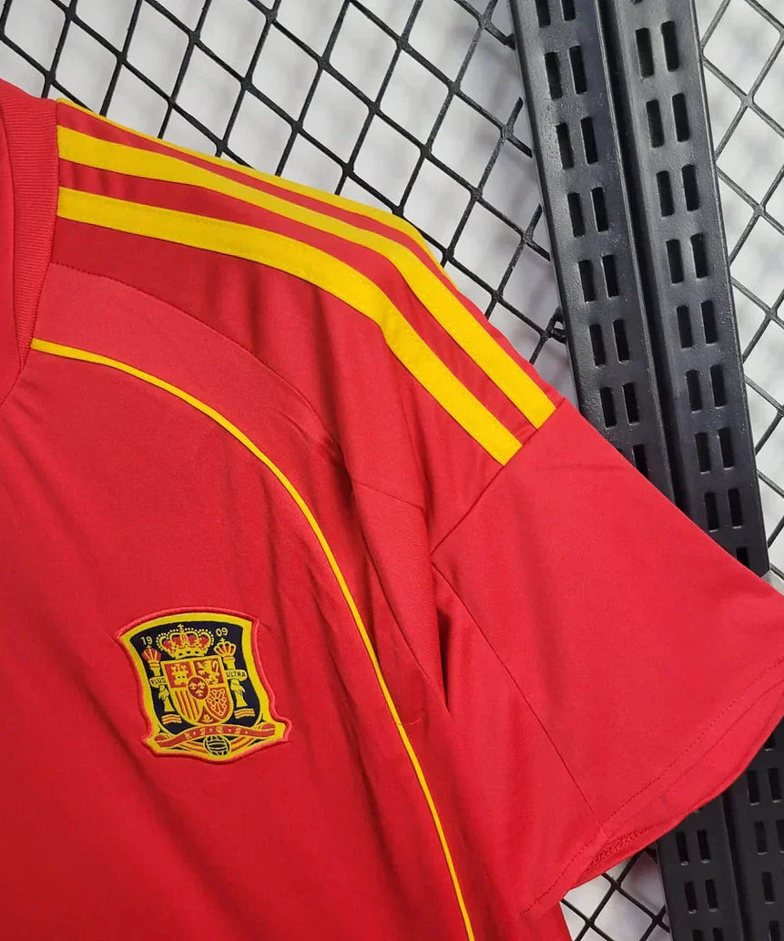 2010 Retro Spain Home Football Shirt 1:1 Thai Quality