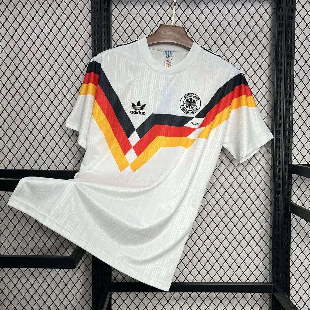 1990 Retro Soccer Jersey Germany Home - Jerso