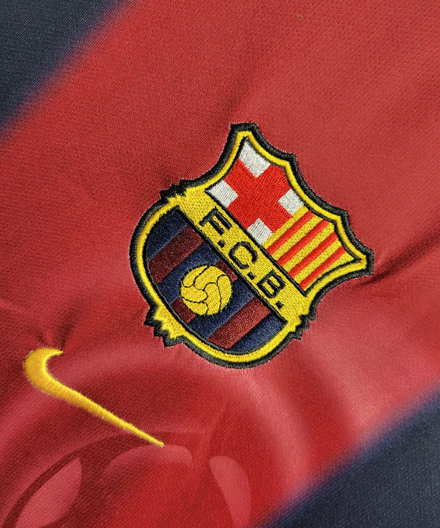 Barcelona x Travis Scott Retro 2000/01 Home Skeleton Jersey